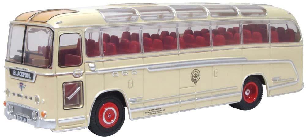 Oxford Diecast 76DB001 Duple Brittania Wallace Arnold OO Gauge