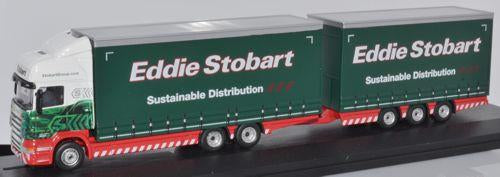 Oxford Diecast 76DBU003 Scania Topline Drawbar Eddie Stobart OO Gauge