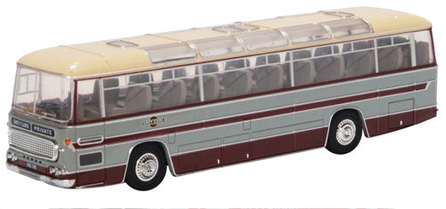 Oxford Diecast 76DC002 Duple Commander MkII Grey Cars OO Gauge