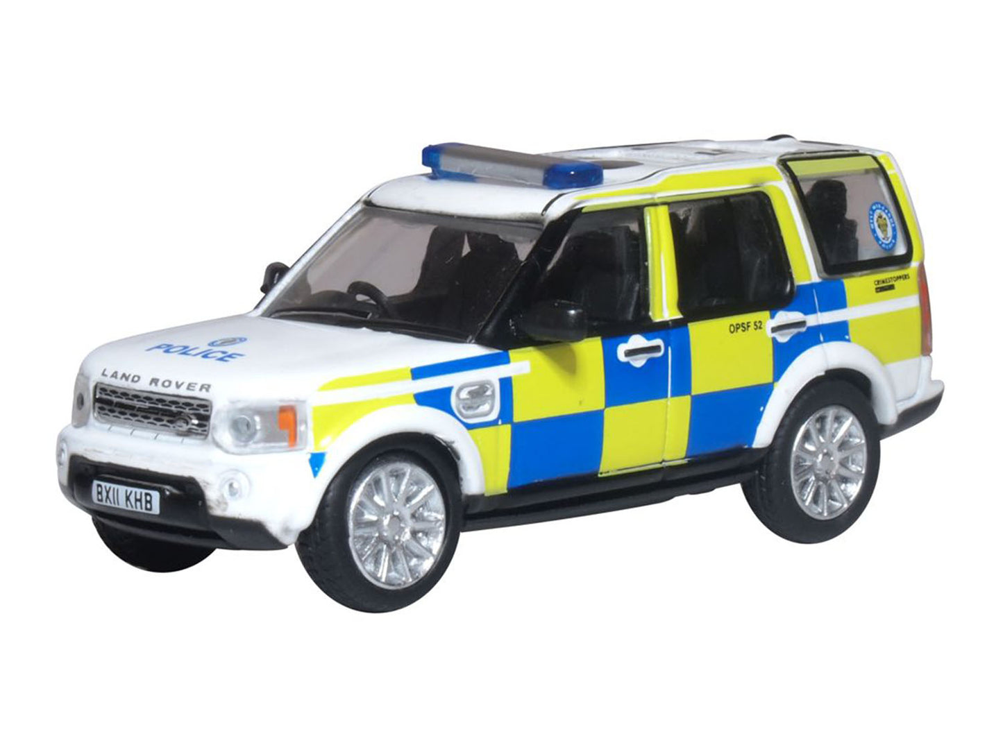 Oxford Diecast 76DIS006 Land Rover Discovery 4 West Midlands Police OO Gauge
