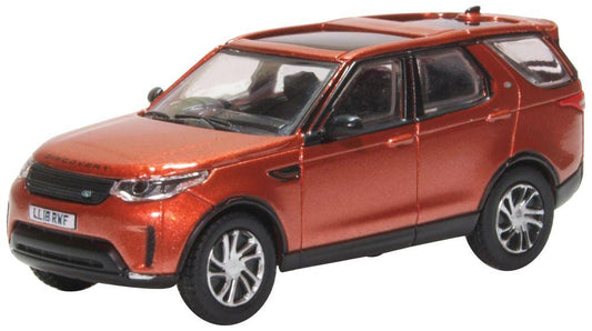 Oxford Diecast 76DIS5004 Land Rover Discovery 5 Namib Orange OO Gauge