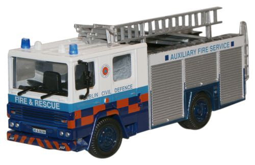 Oxford Diecast 76DN002 Dennis RS Fire Engine Dublin Civil OO Gauge