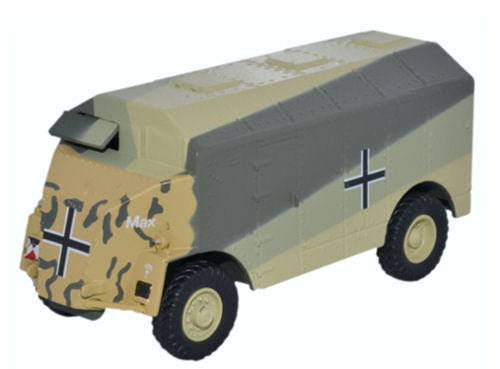Oxford Diecast 76DOR004 Dorchester ACV Max (Rommel) North Africa 1941 OO Gauge