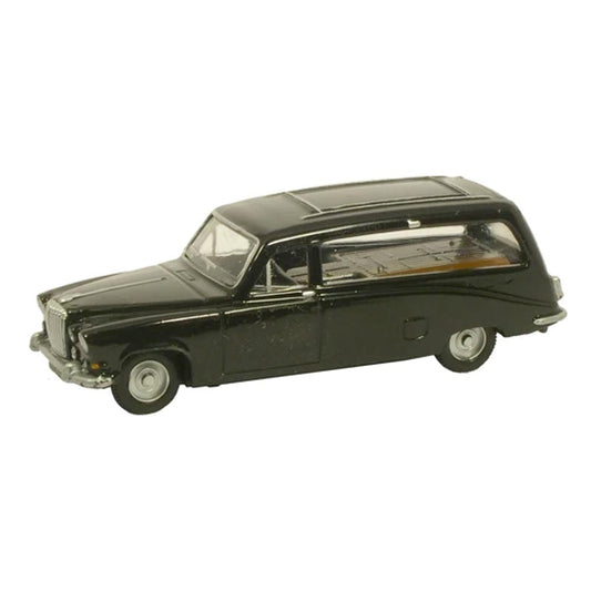 Oxford Diecast Daimler DS420 Black Hearse OO Gauge 76DS002