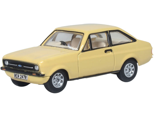 Oxford Ford Escort Mk2 Sahara Beige OD76ESC005 OO Gauge