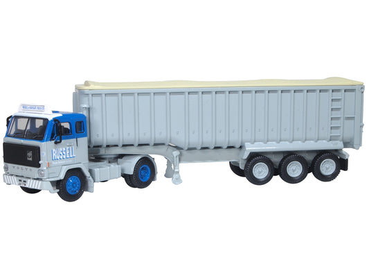 Oxford Volvo F88 Tipper Russell of Bathgate OD76F88001 OO Gauge