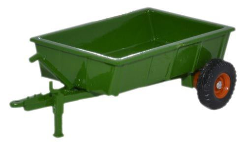 Oxford Diecast 76FARM005 Farm Trailer Green OO Gauge