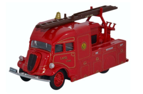 Oxford Diecast 76FHP002 Fordson Heavy Pump Unit London Fire Brigade OO Gauge