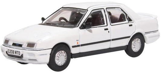 Oxford Diecast 76FS005 Ford Sierra Sapphire Diamond White OO Gauge