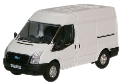 Oxford Diecast 76FT001 Ford Transit MkV Frozen White OO Gauge