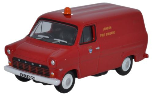 Oxford Diecast 76FT1003 Ford Transit MkI London Fire Brigade OO Gauge