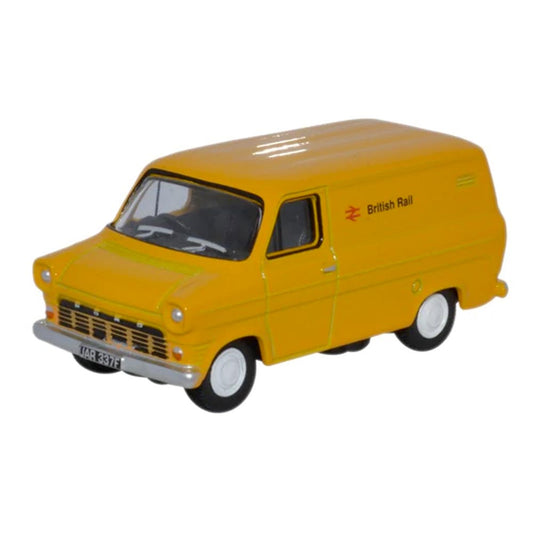 Oxford Diecast Ford Transit Mk I British Rail Yellow Van OO Gauge 76FT1005