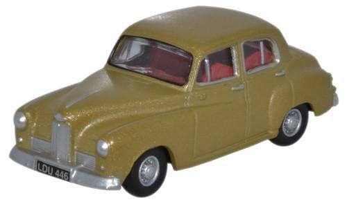 Oxford Diecast 76HH004 Humber Hawk MkIV Golden Sand OO Gauge