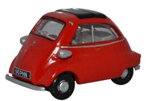 Oxford Diecast 76IS001 BMW Isetta Signal Red OO Gauge