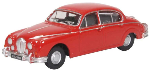 Oxford Diecast 76JAG2007 Jaguar MkII Carmen Red OO Gauge