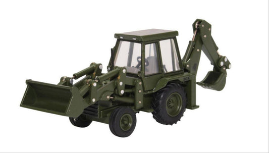 Oxford Diecast 76JCX002 JCB 3CX (1980s) Army OO Gauge