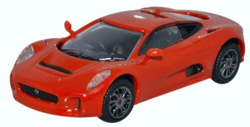 Oxford Diecast 76JCX75002 Jaguar C-X75 Prototype Orange OO Gauge