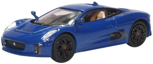 Oxford Diecast 76JCX75003 Jaguar CX75 Caesium Blue OO Gauge