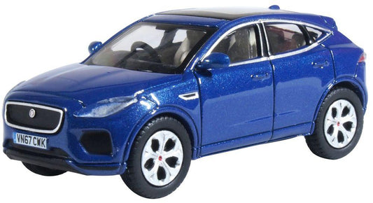Oxford Diecast 76JEP001 Jaguar E Pace Caesium Blue OO Gauge