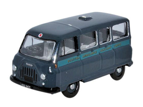 Oxford Diecast 76JM023 Morris J2 Ambulance Scottish Ambulance Auxiliary Corps OO