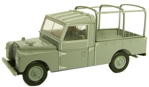 Oxford Diecast 76LAN1109001 Land Rover Series I 109'' Frame Grey OO Gauge