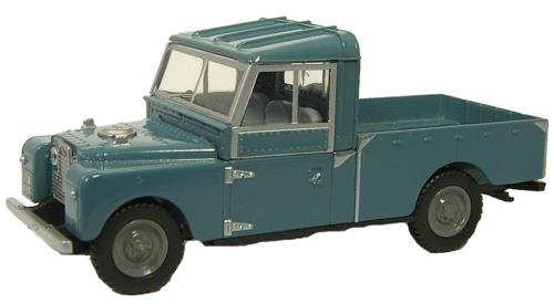 Oxford Diecast 76LAN1109002 Land Rover Series I 109'' Blue OO Gauge