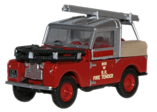 Oxford Diecast 76LAN188015 Land Rover Series I 88'' British Rail OO Gauge