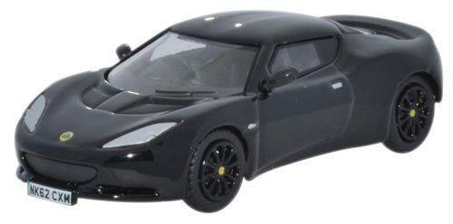 Oxford Diecast 76LEV002 Lotus Evora Black OO Gauge