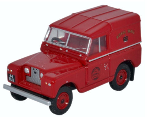 Oxford Diecast 76LR2S001 Land Rover Series II SWB Hard Back Royal Mail OO Gauge