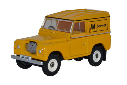 Oxford Diecast 76LR3S002 Land Rover Series III Hard Top AA OO Gauge