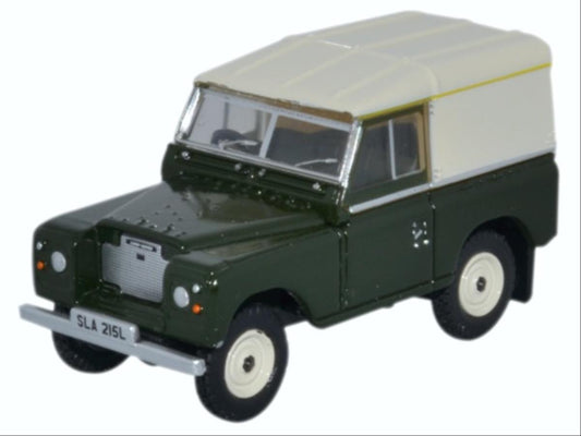 Oxford Diecast 76LR3S005 Land Rover Series III Hard Top Bronze Green OO Gauge