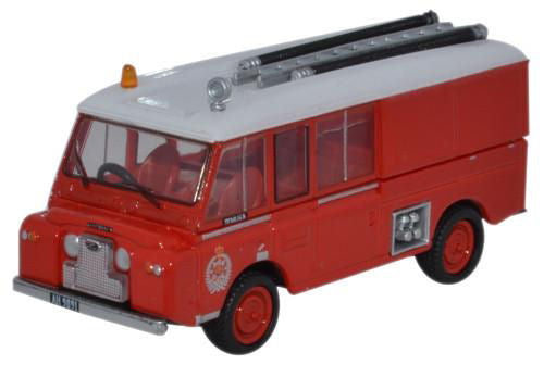 Oxford Diecast 76LRC005 Land Rover FT6 Carmichaek New Zealand Fire Service OO