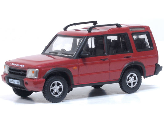 Oxford Diecast Land Rover Discovery 2 Alveston Red OO Gauge 76LRD2003