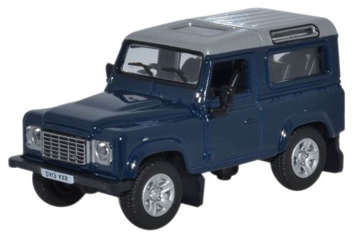 Oxford Diecast Land Rover Defender 2013 Tamar Blue OD76LRDF002 OO Gauge