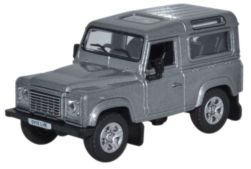 Oxford Diecast 76LRDF003 Land Rover Defender 2013 Station Wagon Orkney Grey OO