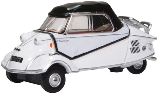 Oxford Diecast 76MBC005 Messerschmitt Bubble Car Polar White OO Gauge