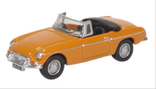 Oxford Diecast 76MGB009 MGB Roadster Bronze Yellow OO Gauge