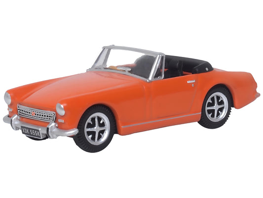 Oxford Diecast MG Midget MkIII Blaze Orange OO Gauge 76MGM001