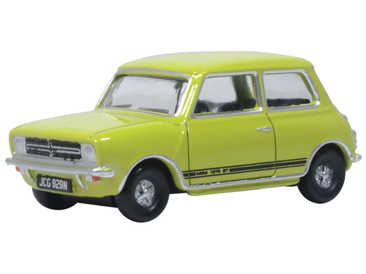 Oxford Diecast Mini 1275GT Citron OO Gauge 76MINGT007
