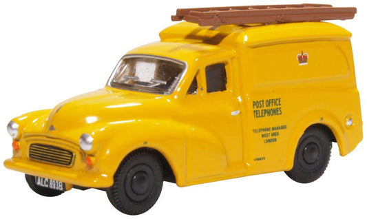 Oxford Diecast 76MM061 Morris 1000 Post Office Telephones Yellow OO Gauge