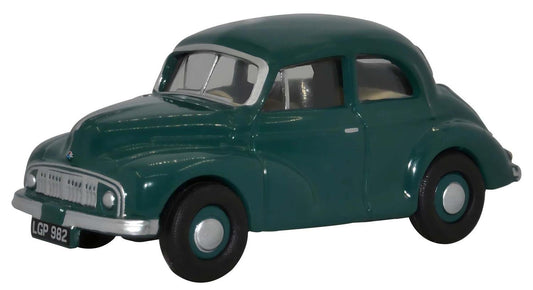 Oxford Diecast 76MMS001 Morris Minor Saloon Green OO Gauge