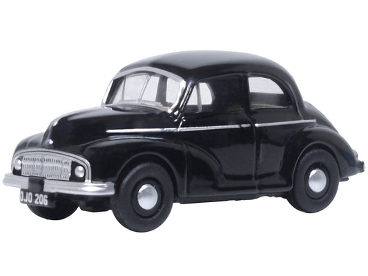 Oxford Diecast Morris Minor MMS Saloon Black OO Gauge 76MMS007