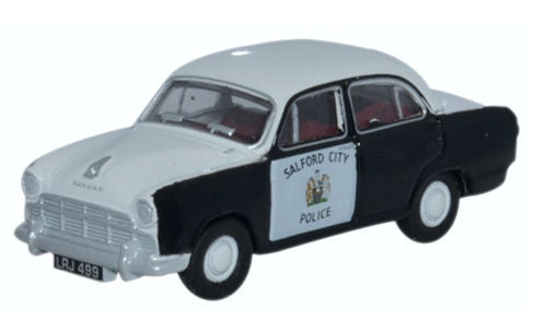 Oxford Diecast 76MO006 Morris Oxford Salford City Police OO Gauge