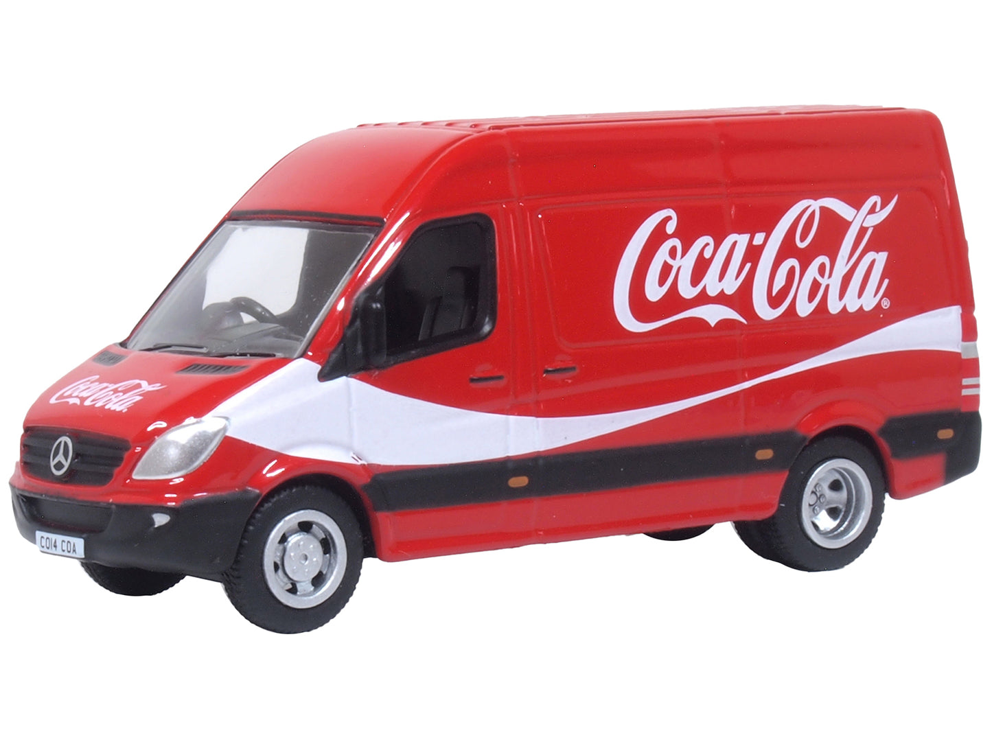 Oxford Diecast Mercedes Sprinter Coca Cola OD76MSV007CC OO Gauge
