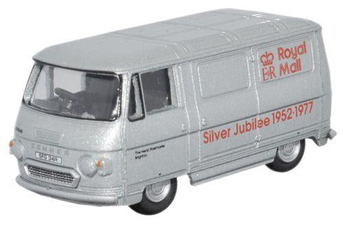Oxford Diecast 76PB003 Commer PB Van Royal Mail Silver Jubilee OO Gauge