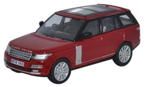 Oxford Diecast 76RAN003 Range Rover 2013 Vogue Firenze Red OO Gauge