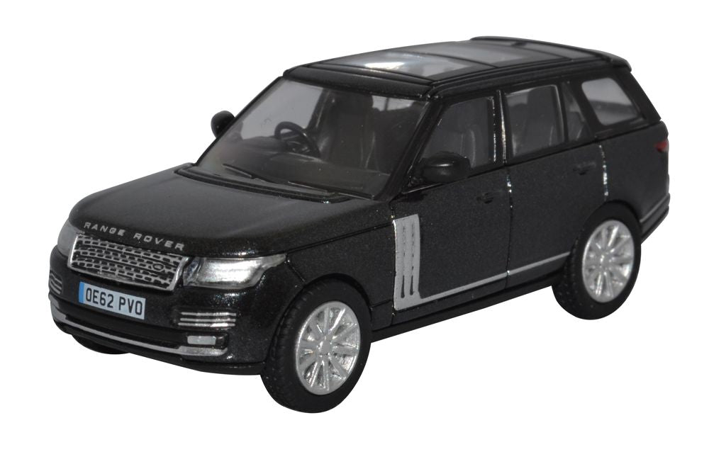 Oxford Diecast 76RAN006 Range Rover Vogue 2013 Santorini Black Prince William OO
