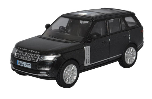 Oxford Diecast 76RAN006 Range Rover Vogue 2013 Santorini Black Prince William OO