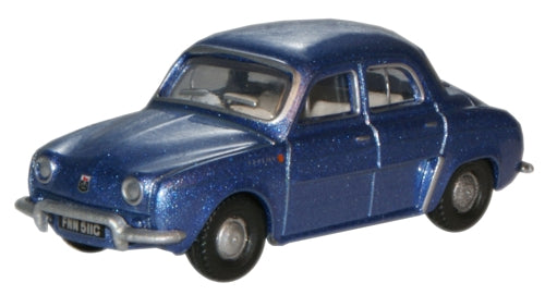 Oxford Diecast 76RD003 Renault Dauphine Metallic Blue OO Gauge