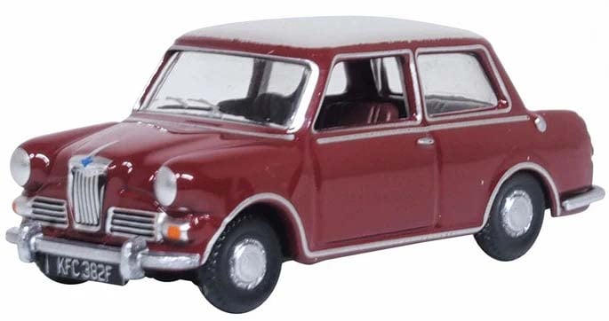 Oxford Diecast Riley Elf MkIII Damask Red/Whitehall Beige OD76RE004 OO Gauge